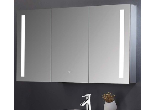 Emerge 3D LED Mirror Cabinet 120x70cm photo 1