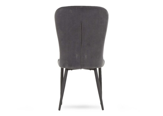 Dark Grey Velvet Dining Chair - Heuston photo 5