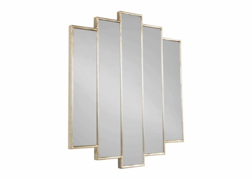 Gold 5 Panel Mirror - Dirk photo 3