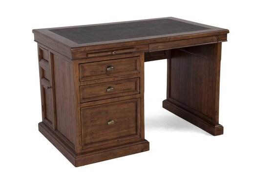 Three Drawer Reclaimed Pine Desk - Henley photo 1