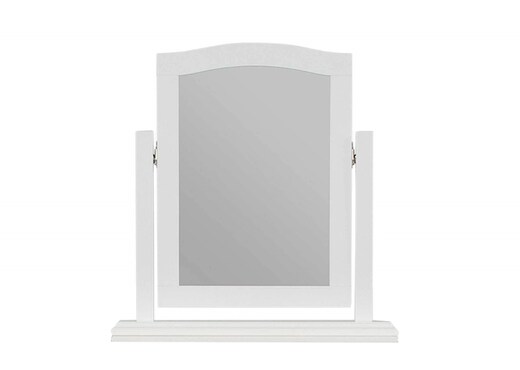 White Vanity Mirror - Rivendale photo 1