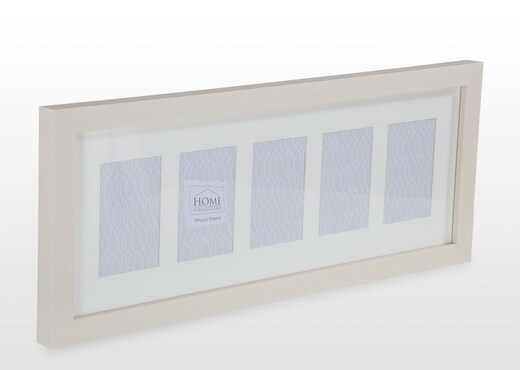 Interiors | 5 Postcard Light Grey Photo Frame - Home Collection