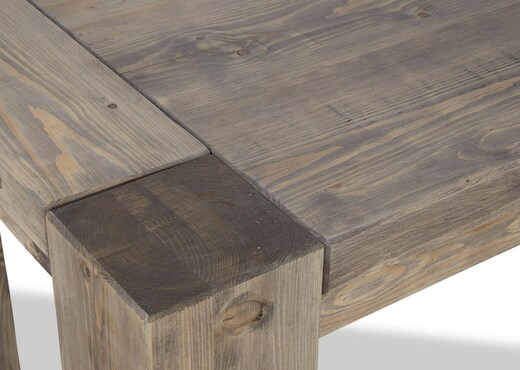 Grey Wooden Dining Table - Hardy photo 3