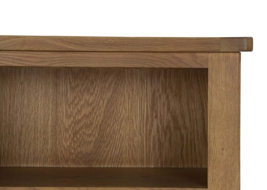 Canterbury oak shop bookcase
