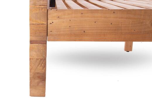 Interiors | King Size (5ft) Reclaimed Pine Bed Frame - San Francisco