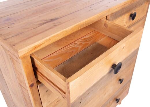 6 Drawer Reclaimed Pine Chest - San Francisco photo 3