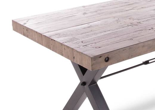 180cm Grey Reclaimed Pine Dining Table - Toronto photo 2