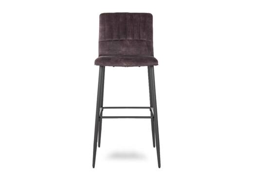 brown velvet bar stools