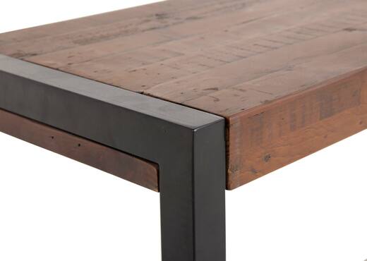 Interiors | Dark Brown Dining Bench - Chicago
