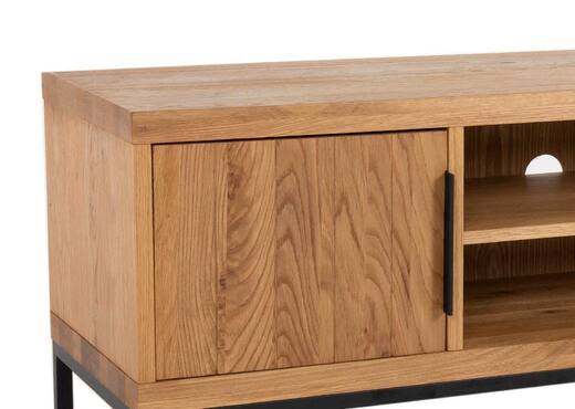 Interiors | Small 2 Door Oak TV Unit - Renvyle