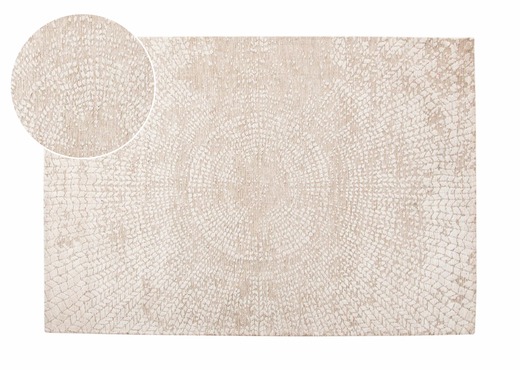 Medium Taupe & Ivory Textured Rug - Milton photo 8