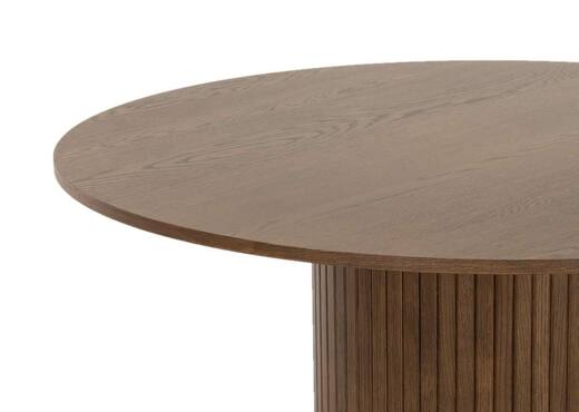 NOLA Round Dining Table 120cm - Oak – Modern Furniture